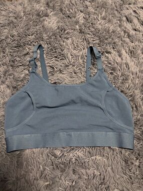 Everyday Comfort Wireless nursing bra momcozy Bralette - Slate Blue
